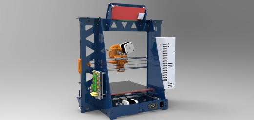 Prusa i3 3D打印机缩略图